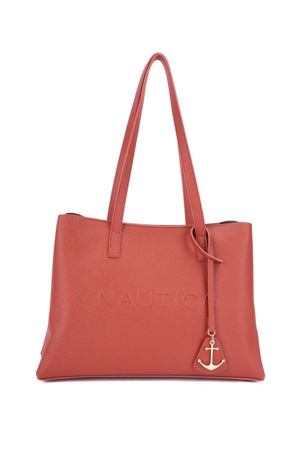 NAUTICA KİREMİT KADIN OMUZ ÇANTASI