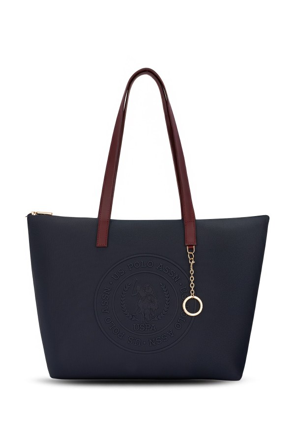 U.S. POLO ASSN. LACİVERT KADIN OMUZ ÇANTASI