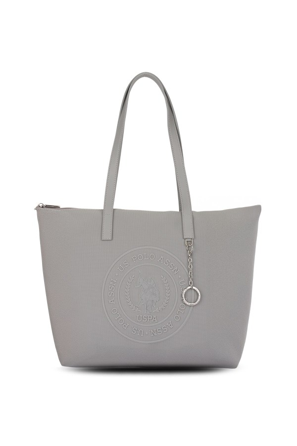 U.S. POLO ASSN. GRİ KADIN OMUZ ÇANTASI