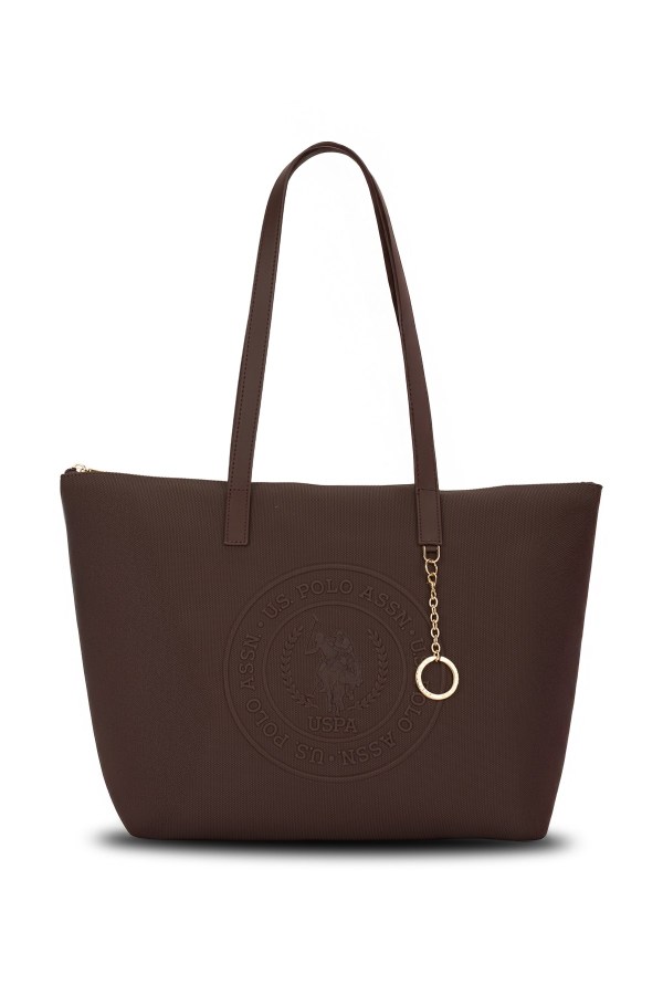 U.S. POLO ASSN. KAHVERENGİ KADIN OMUZ ÇANTASI