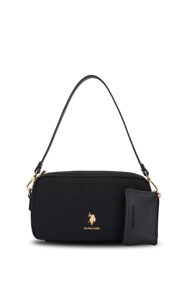 U.S. POLO ASSN. SİYAH KADIN OMUZ ÇANTASI