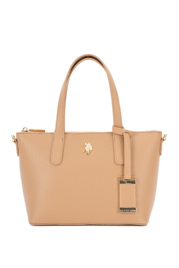 U.S. POLO ASSN. BEJ KADIN OMUZ ÇANTASI 