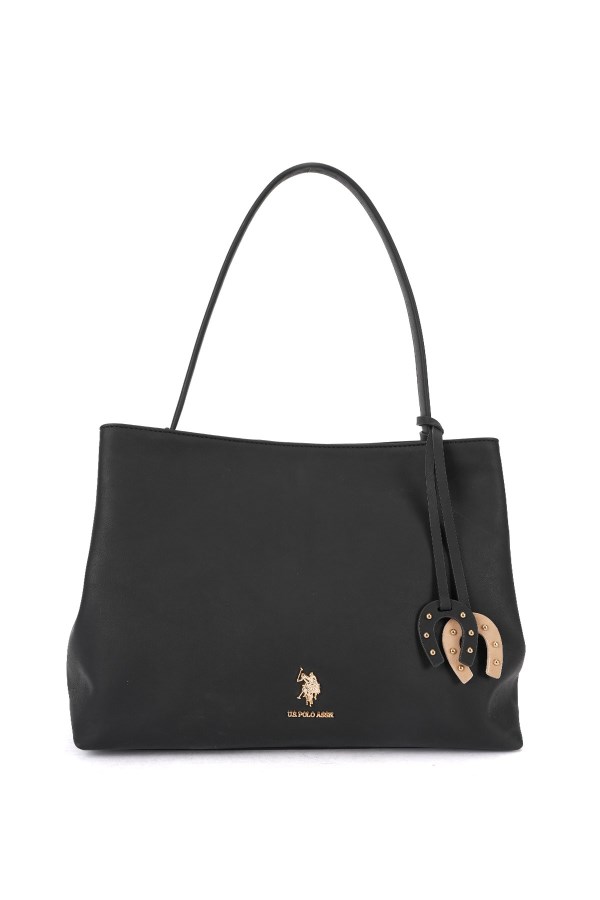 U.S. POLO ASSN. SİYAH KADIN OMUZ ÇANTASI 