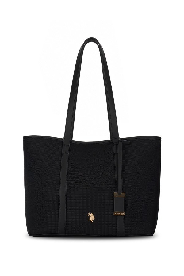 U.S. POLO ASSN. SİYAH KADIN OMUZ ÇANTASI 
