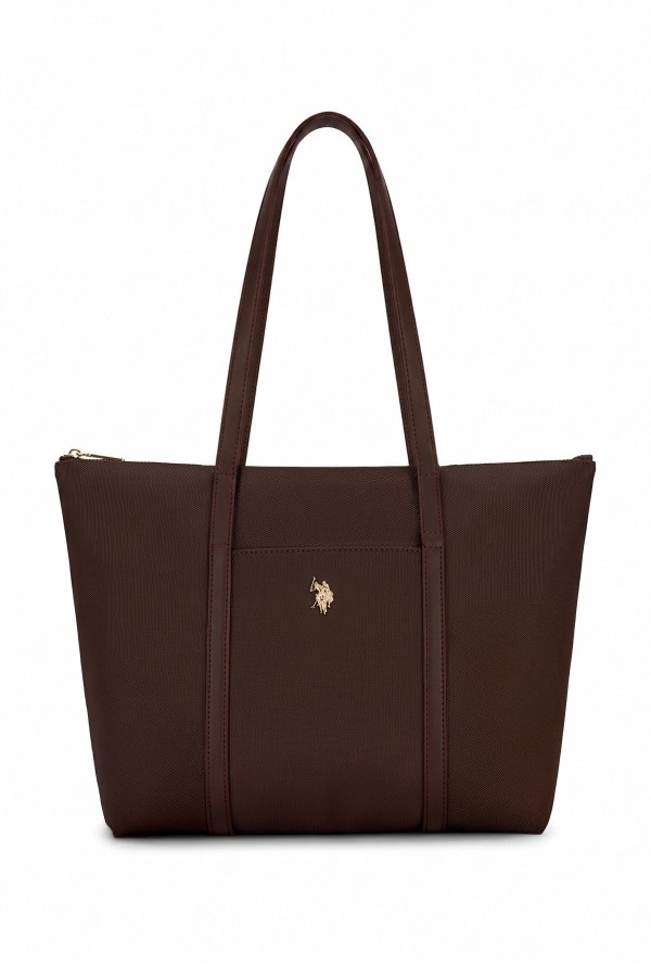 U.S. POLO ASSN. KAHVERENGİ KADIN OMUZ ÇANTASI