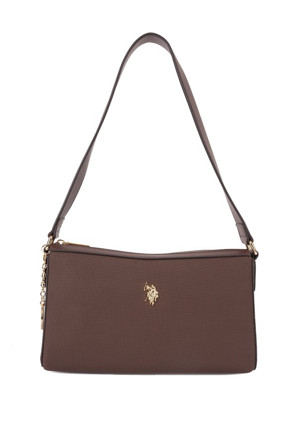 U.S. POLO ASSN. KAHVERENGİ KADIN OMUZ ÇANTASI 