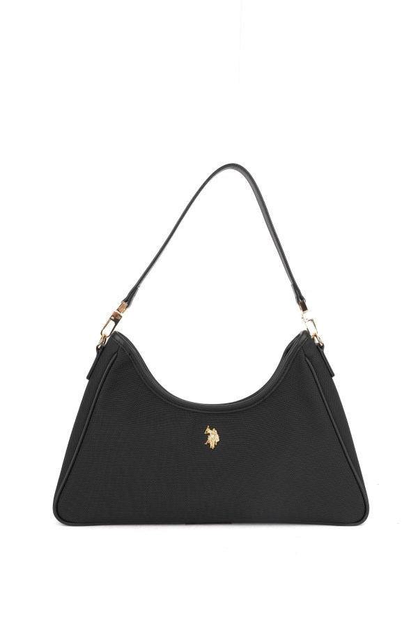 U.S. POLO ASSN. SİYAH KADIN OMUZ ÇANTASI 