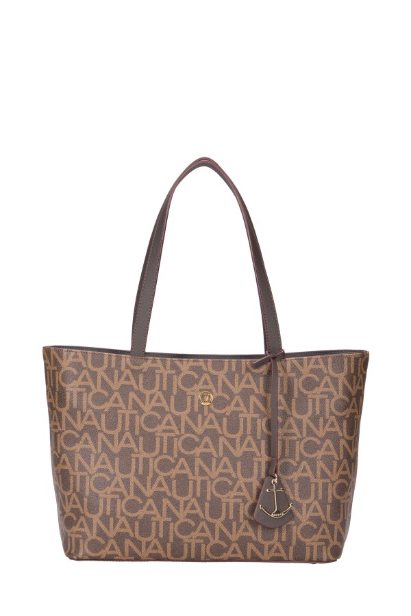 NAUTICA KAHVERENGİ KADIN OMUZ ÇANTASI