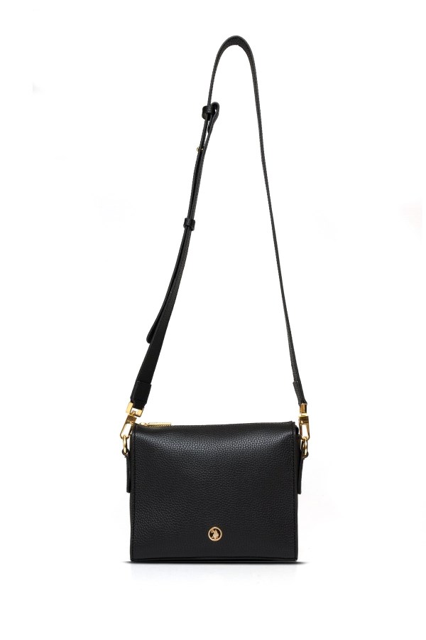 U.S. POLO ASSN. SİYAH KADIN OMUZ ÇANTASI