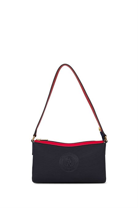 U.S. POLO ASSN. LACİVERT KADIN OMUZ ÇANTASI
