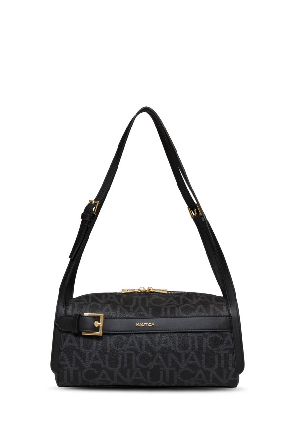 NAUTICA SİYAH KADIN OMUZ ÇANTASI