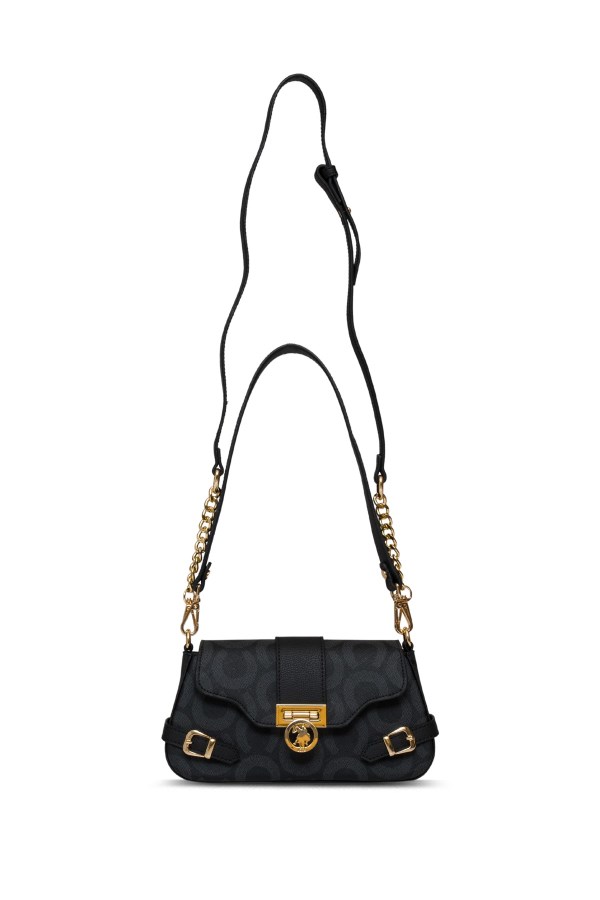 U.S. POLO ASSN. SİYAH KADIN OMUZ ÇANTASI