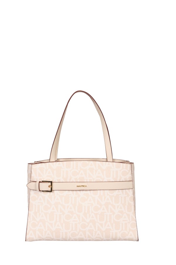 NAUTICA KREM KADIN OMUZ ÇANTASI