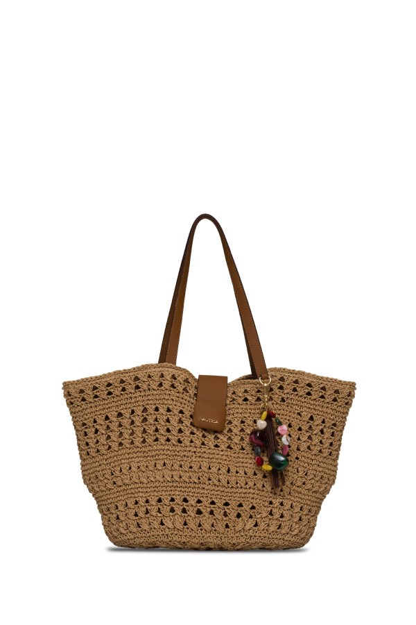 NAUTICA BEJ KADIN OMUZ ÇANTASI