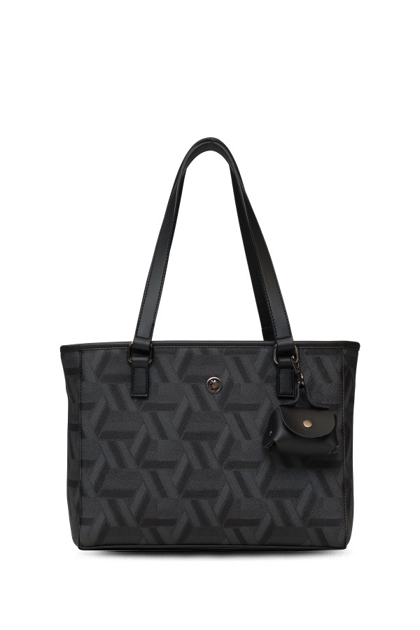 U.S. POLO ASSN. SİYAH KADIN OMUZ ÇANTASI