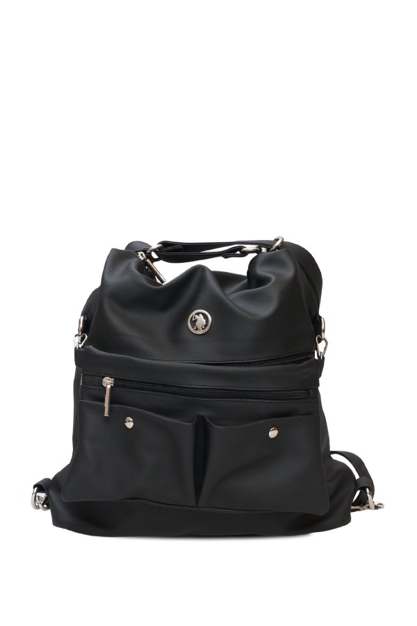 U.S. POLO ASSN. SİYAH KADIN OMUZ ÇANTASI