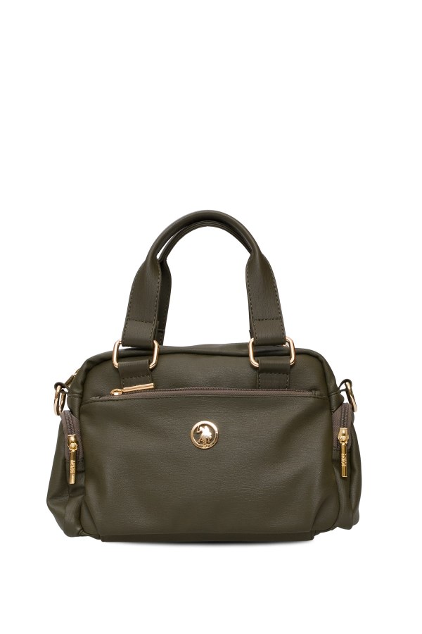 U.S. POLO ASSN. HAKİ KADIN OMUZ ÇANTASI