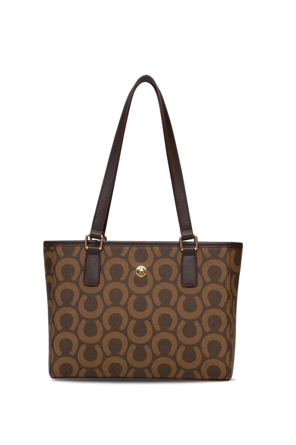 U.S. POLO ASSN. KAHVERENGİ KADIN OMUZ ÇANTASI