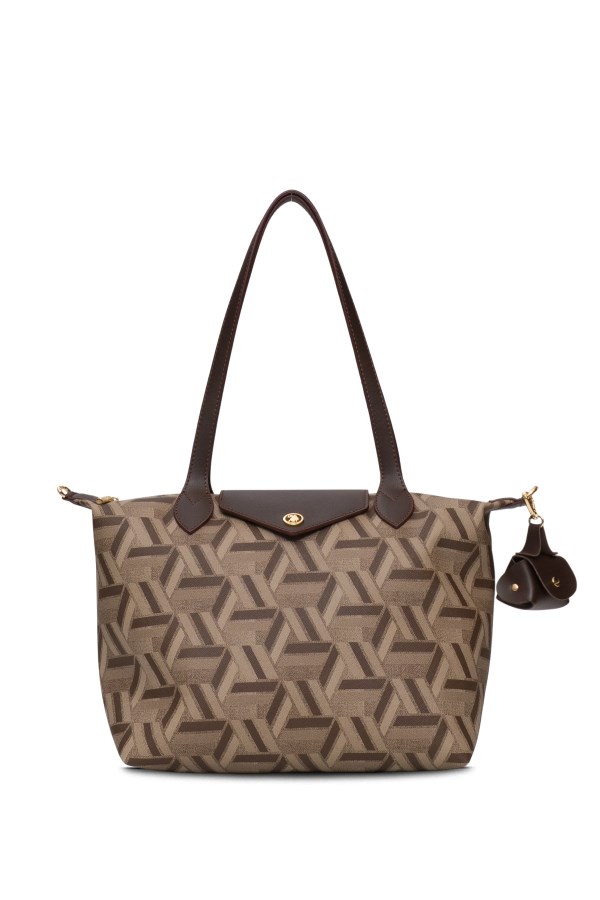 U.S. POLO ASSN. KAHVERENGİ KADIN OMUZ ÇANTASI