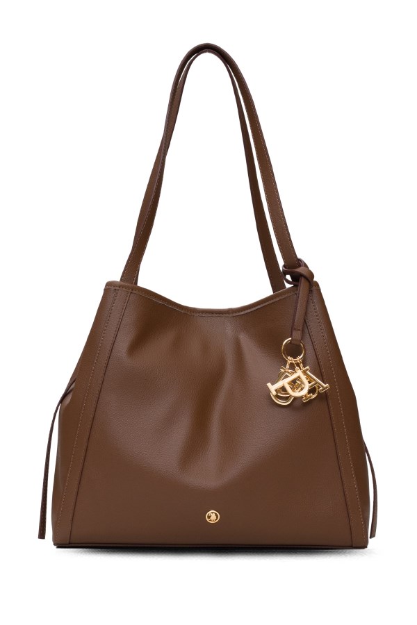 U.S. POLO ASSN. KAHVERENGİ KADIN OMUZ ÇANTASI