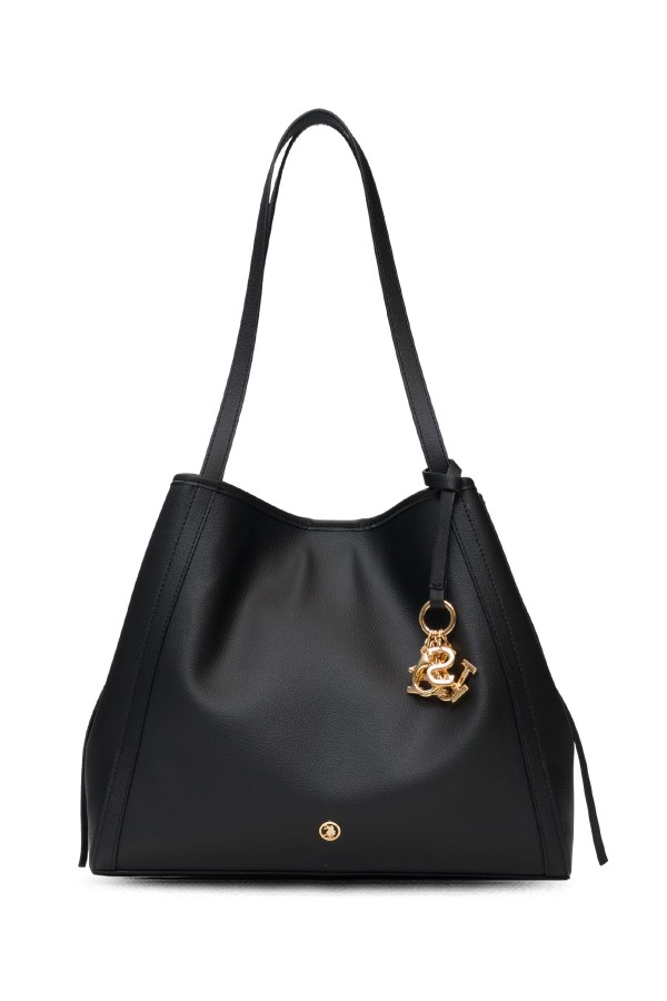 U.S. POLO ASSN. SİYAH KADIN OMUZ ÇANTASI