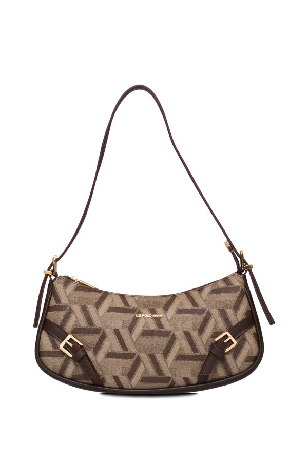 U.S. POLO ASSN. KAHVERENGİ KADIN OMUZ ÇANTASI 