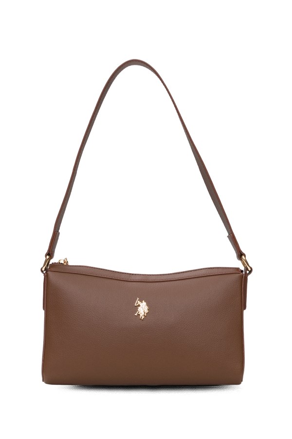 U.S. POLO ASSN. KAHVERENGİ KADIN OMUZ ÇANTASI