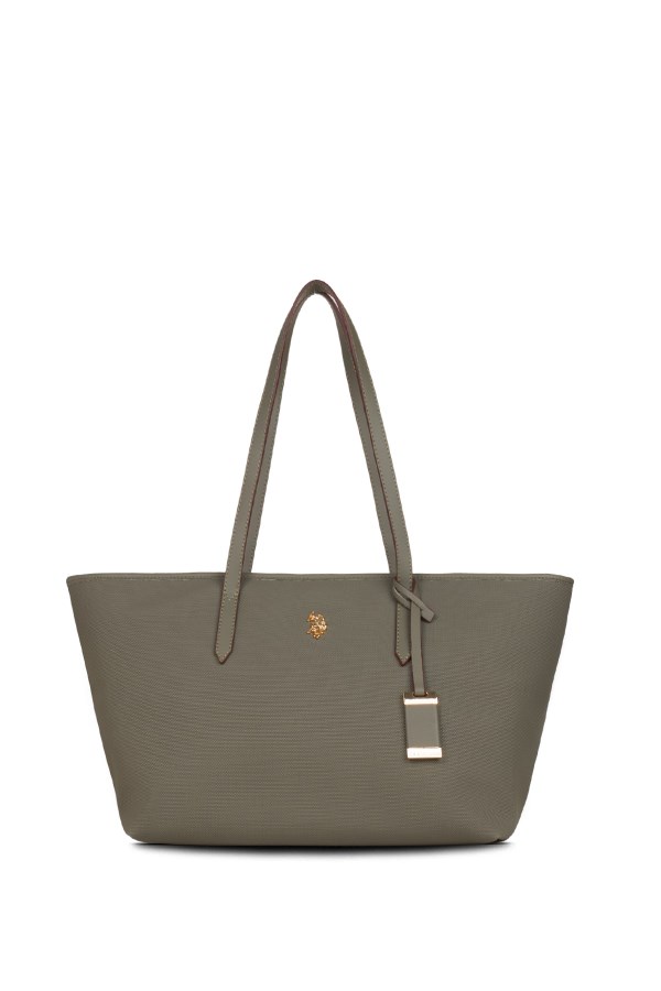 U.S. POLO ASSN. HAKİ KADIN OMUZ ÇANTASI