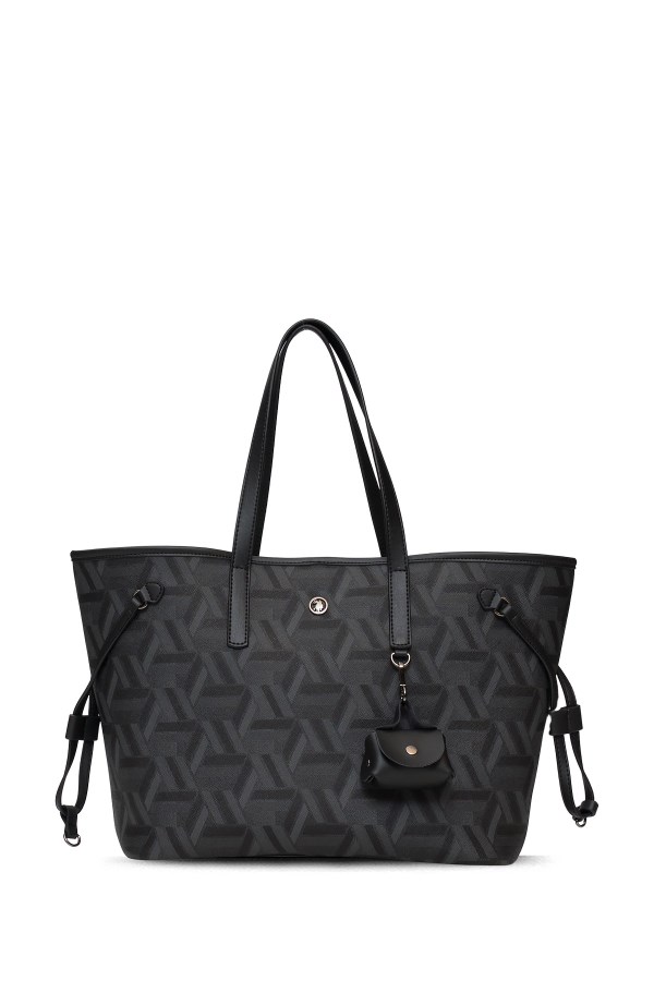 U.S. POLO ASSN. SİYAH KADIN OMUZ ÇANTASI