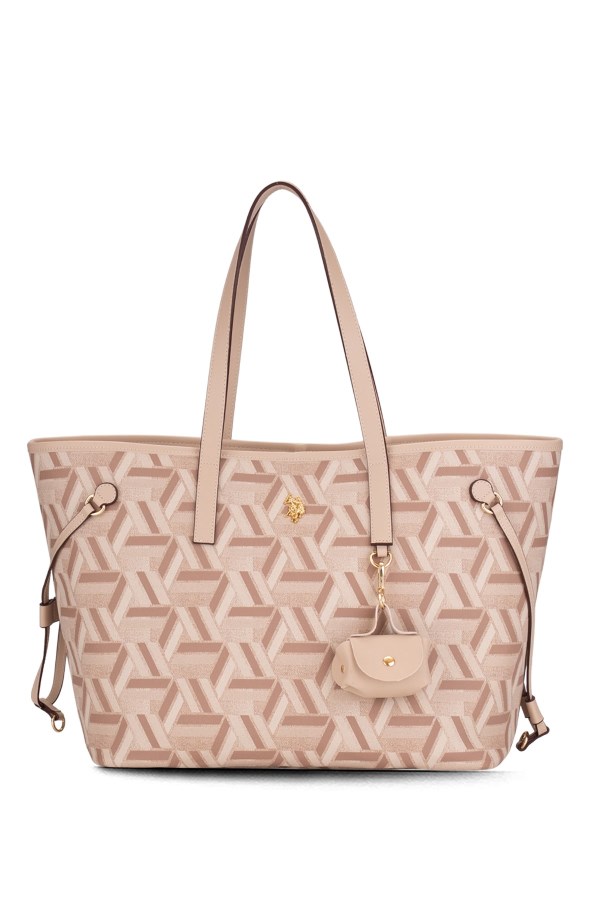 U.S. POLO ASSN. BEJ KADIN OMUZ ÇANTASI