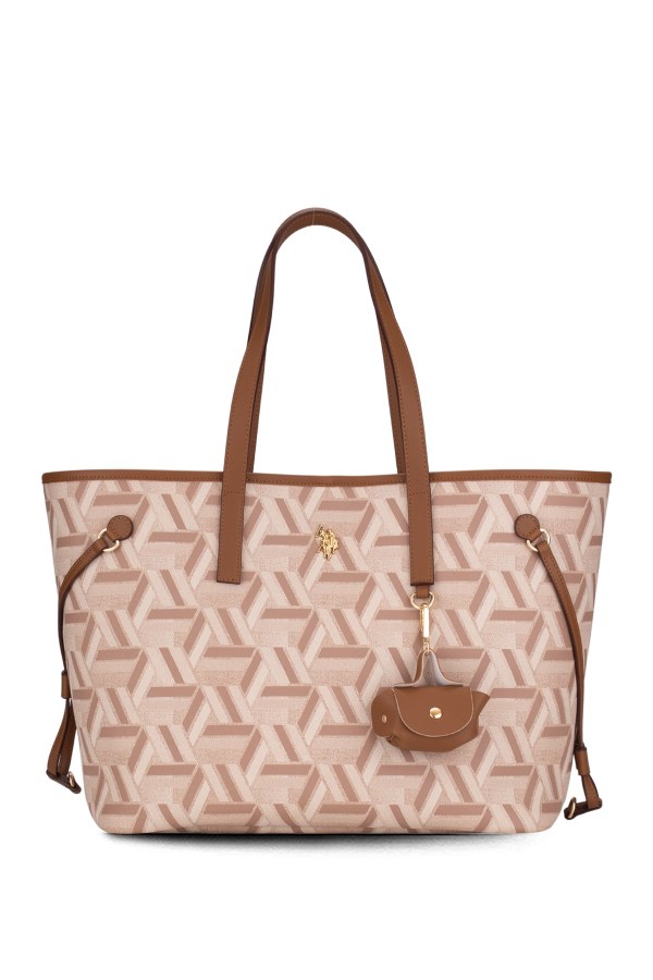 U.S. POLO ASSN. BEJ KADIN OMUZ ÇANTASI