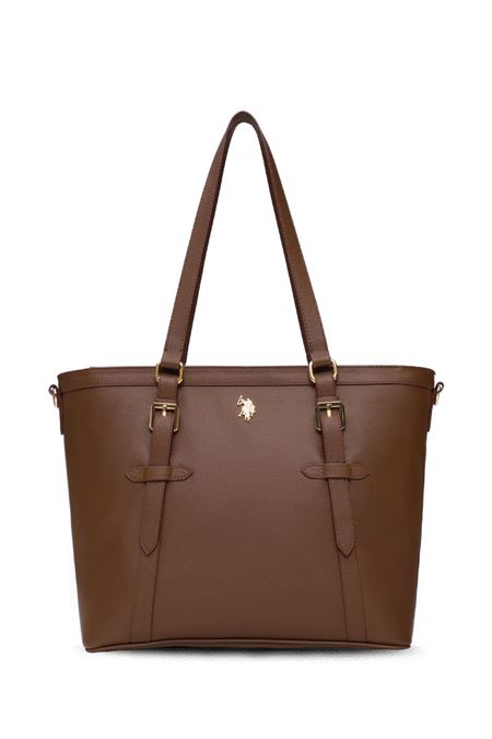 U.S. POLO ASSN. KAHVERENGİ KADIN OMUZ ÇANTASI