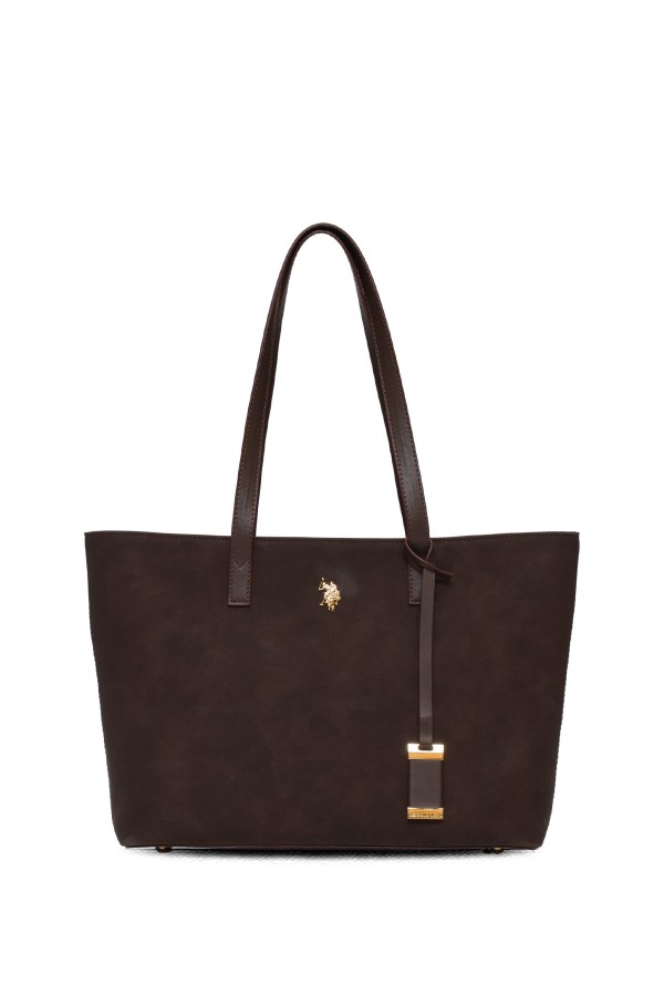 U.S. POLO ASSN. KAHVERENGİ KADIN OMUZ ÇANTASI