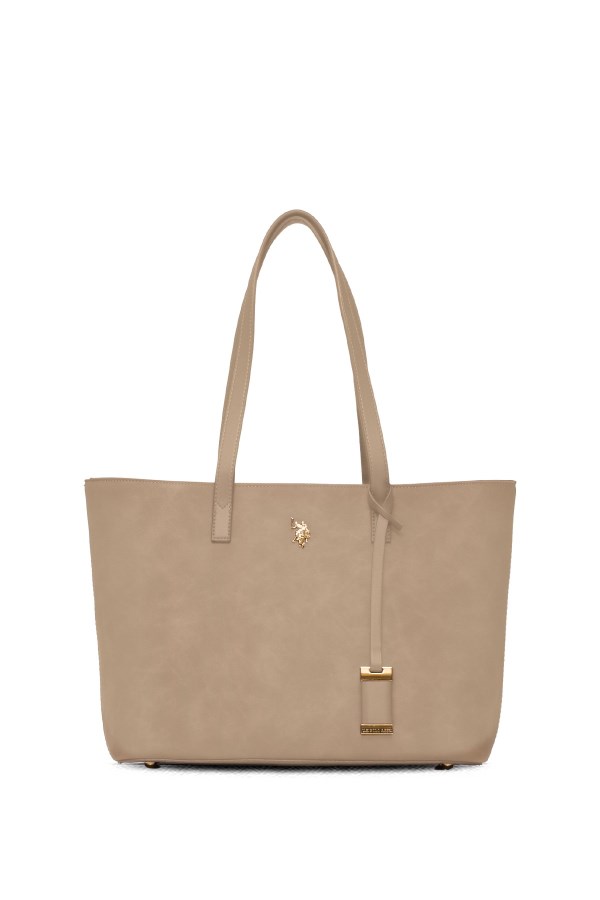 U.S. POLO ASSN. BEJ KADIN OMUZ ÇANTASI