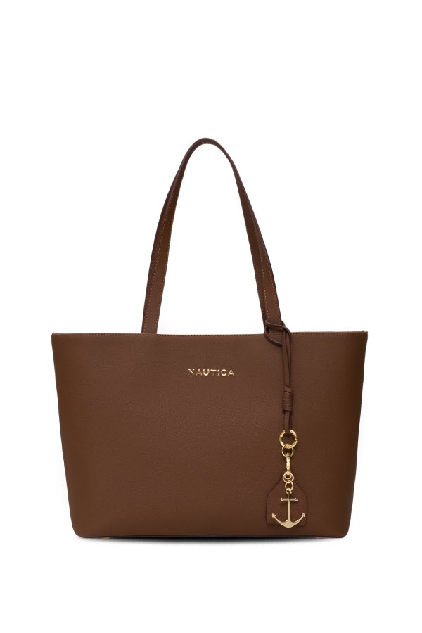 NAUTICA KAHVERENGİ KADIN OMUZ ÇANTASI 