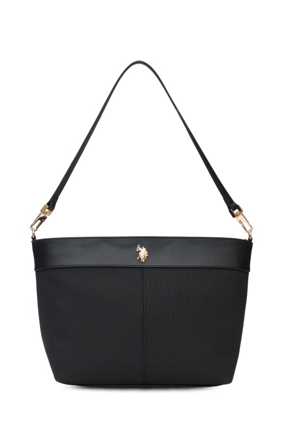 U.S. POLO ASSN. SİYAH KADIN OMUZ ÇANTASI 