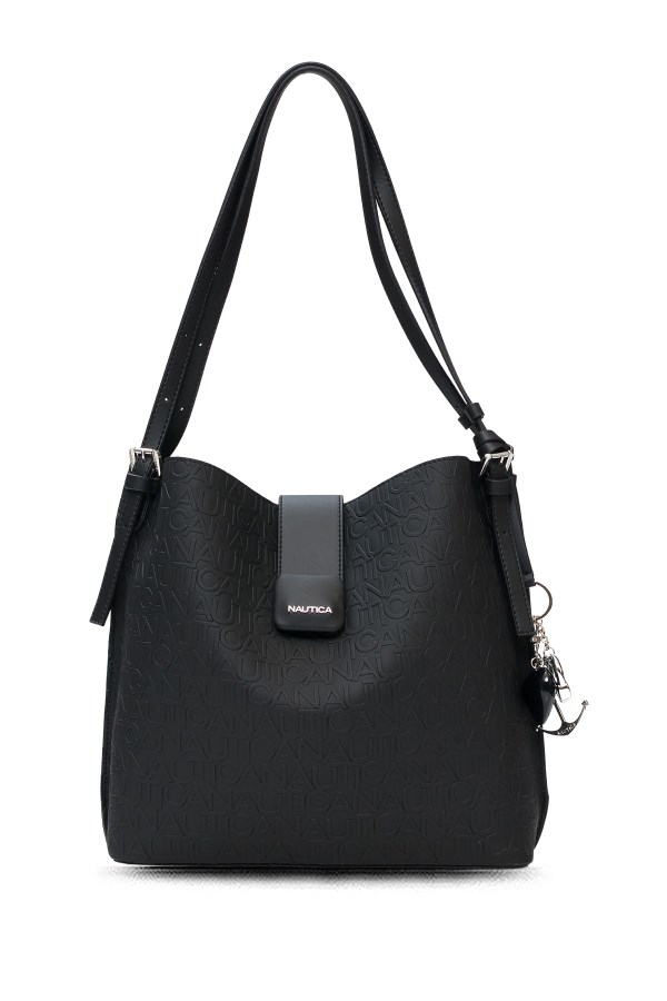 NAUTICA SİYAH KADIN OMUZ ÇANTASI
