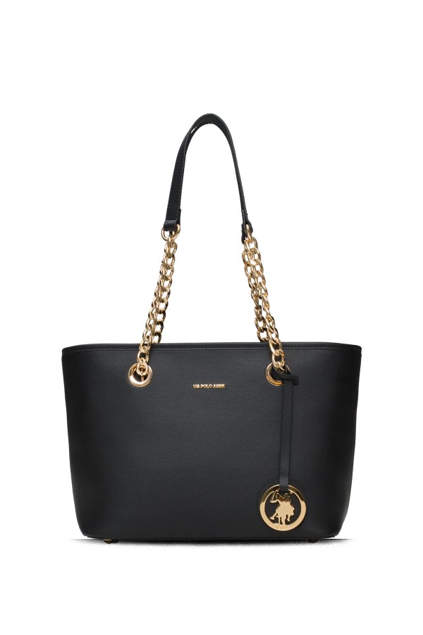 U.S. POLO ASSN. SİYAH KADIN OMUZ ÇANTASI