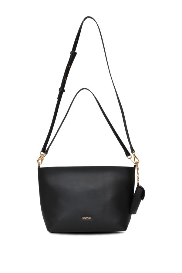 NAUTICA SİYAH KADIN OMUZ ÇANTASI 