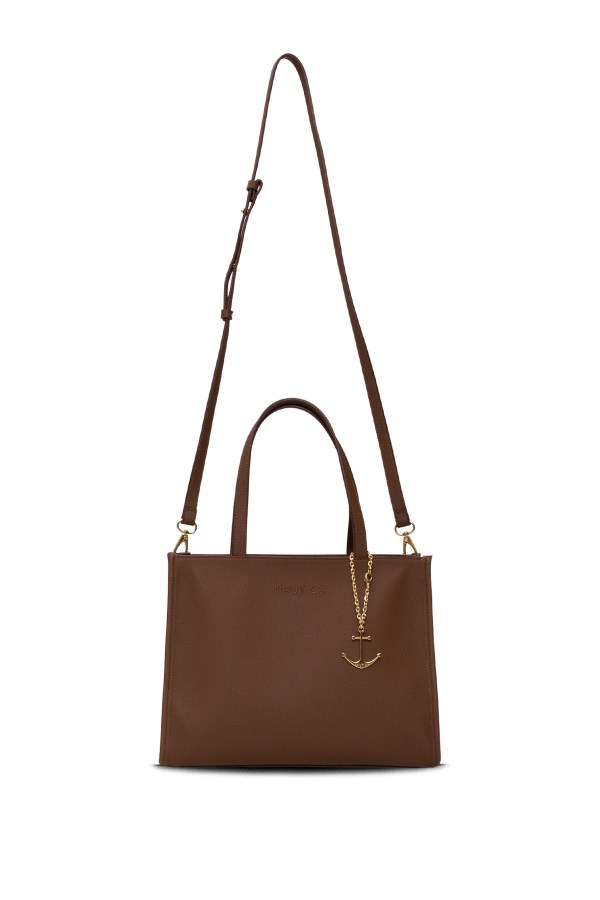 NAUTICA KAHVERENGİ KADIN OMUZ ÇANTASI 