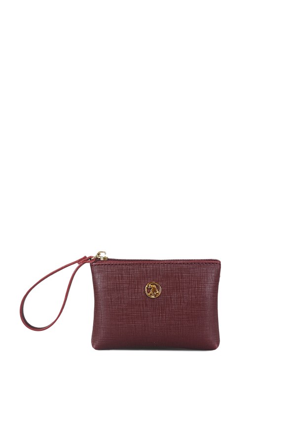 U.S. POLO ASSN. BORDO KADIN PORTFÖY ÇANTA