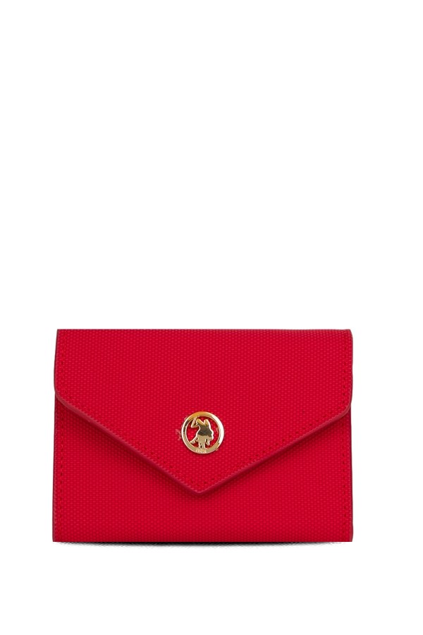 U.S. POLO ASSN. KIRMIZI KADIN PORTFÖY ÇANTA