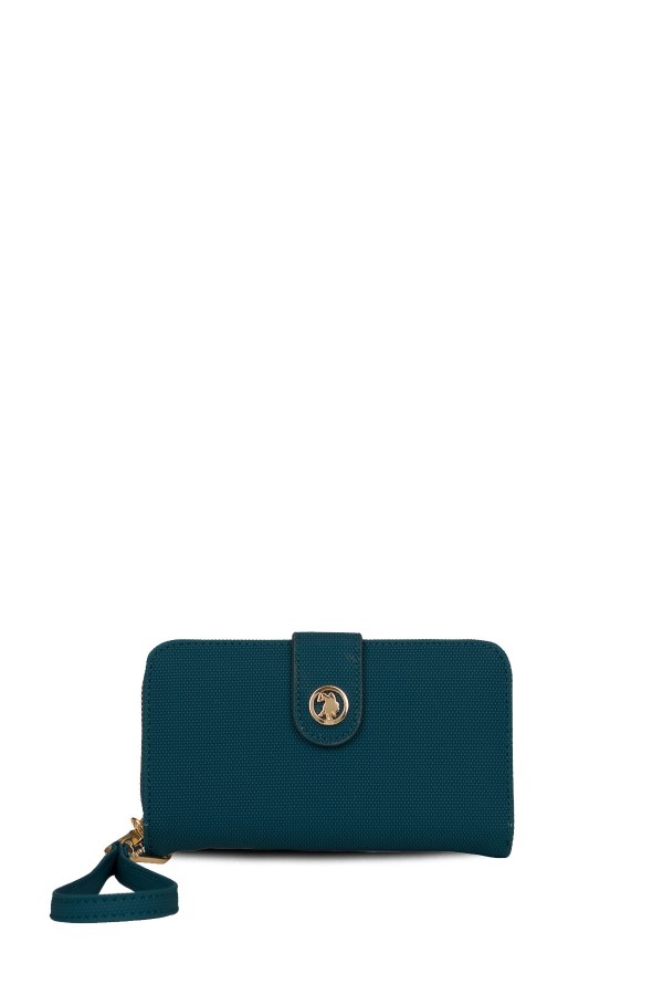 U.S. POLO ASSN. TURKUAZ KADIN PORTFÖY ÇANTA