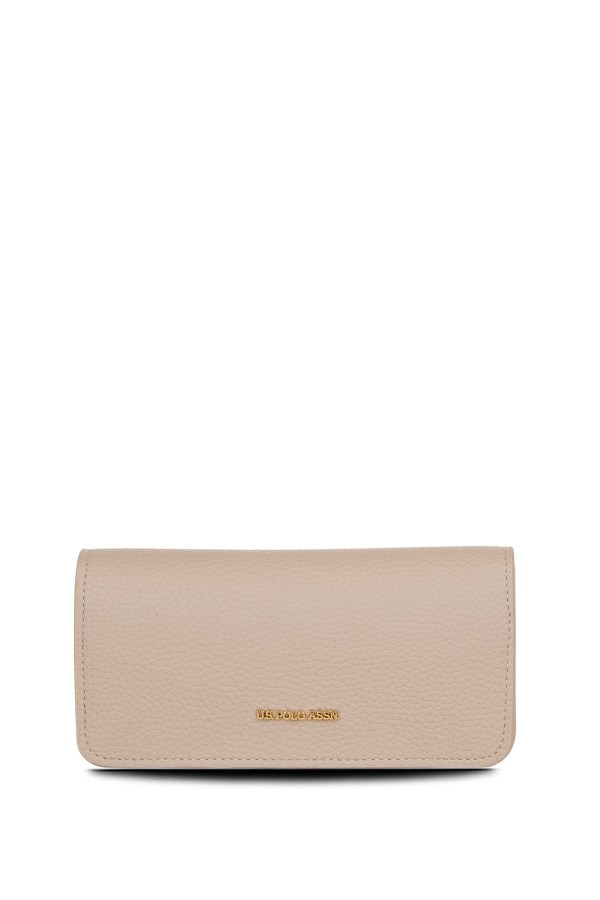 U.S. POLO ASSN. KREM KADIN PORTFÖY ÇANTA