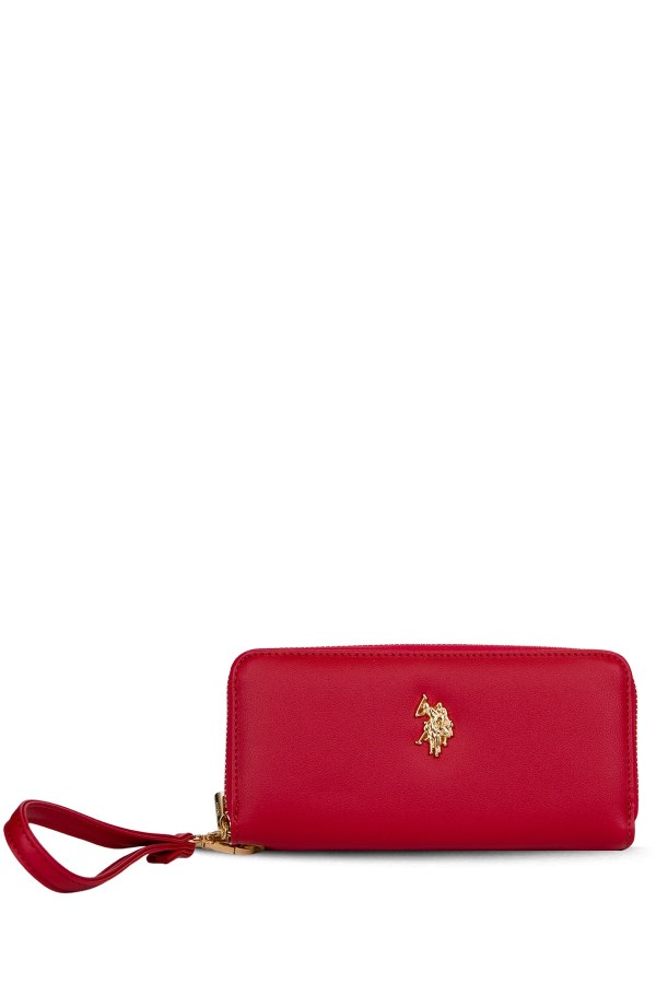 U.S. POLO ASSN. KIRMIZI KADIN PORTFÖY ÇANTA