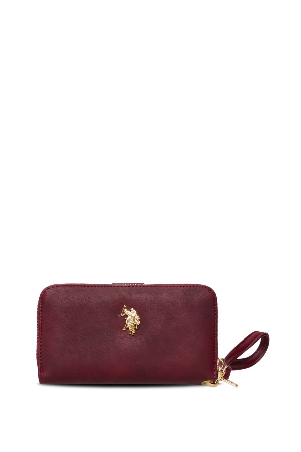 U.S. POLO ASSN. BORDO KADIN PORTFÖY ÇANTA