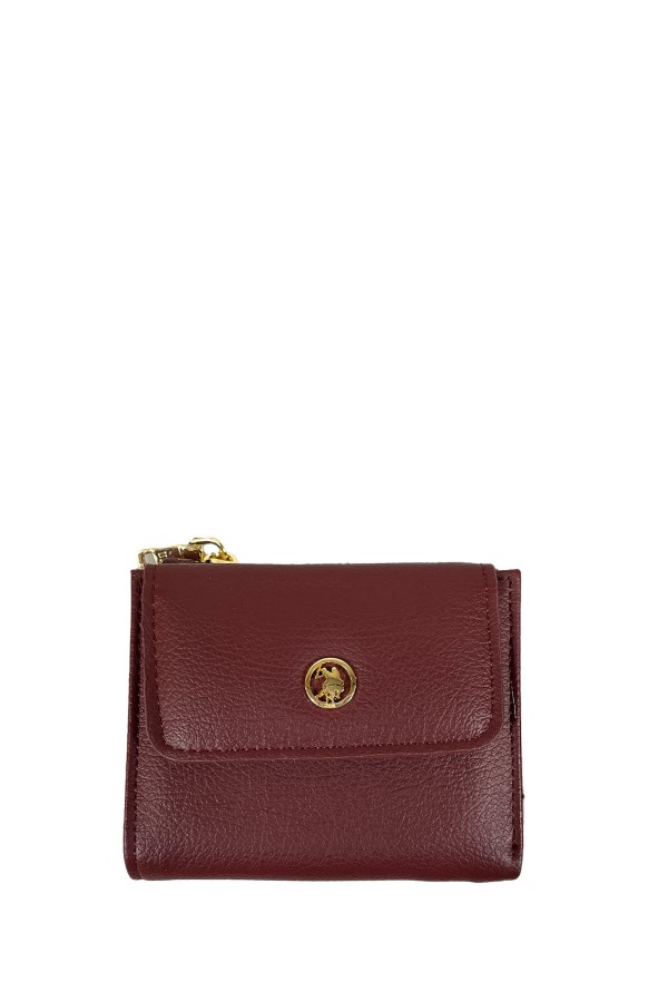U.S. POLO ASSN. BORDO KADIN PORTFÖY ÇANTA