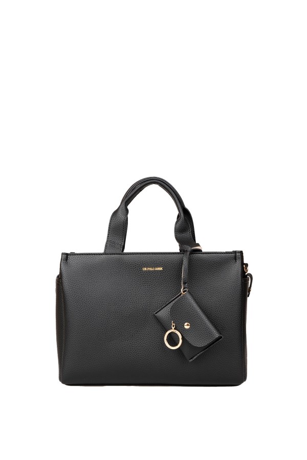 U.S. POLO ASSN. SİYAH KADIN POSTACI ÇANTASI 