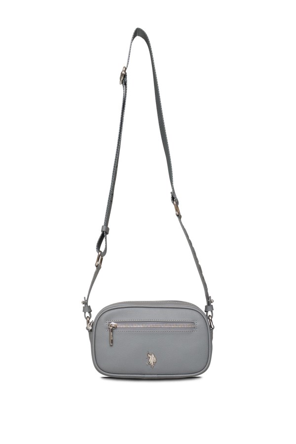U.S. POLO ASSN. GRİ KADIN POSTACI ÇANTASI