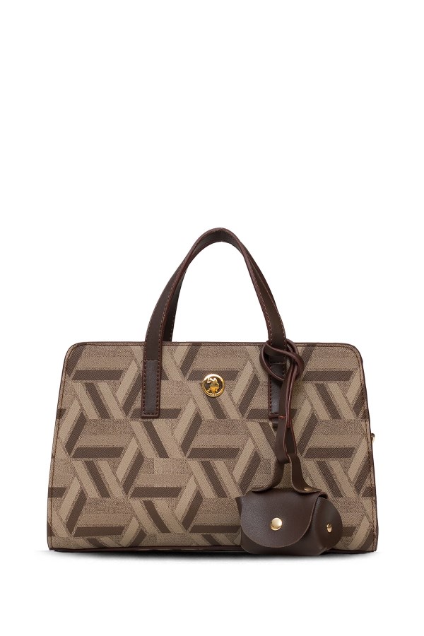 U.S. POLO ASSN. KAHVERENGİ KADIN POSTACI ÇANTASI 